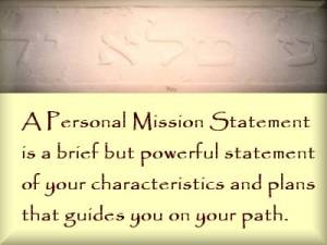 personalmissionstatement